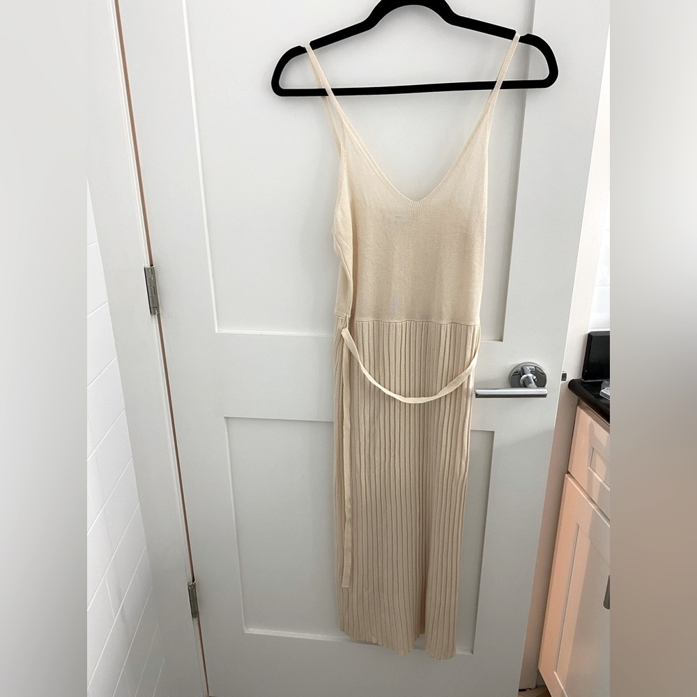 Pleated summer dress